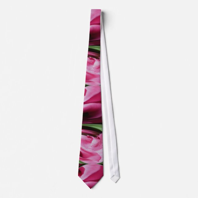 pink swirl tie (Front)