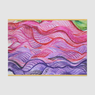 Pink Swirl Tissue Paper