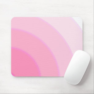 Pink Swirls Mouse pad