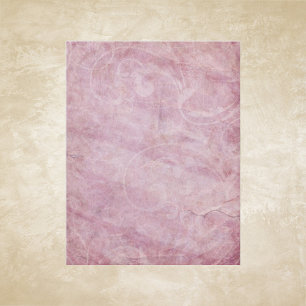 Pink Swirls Scrapbook Paper