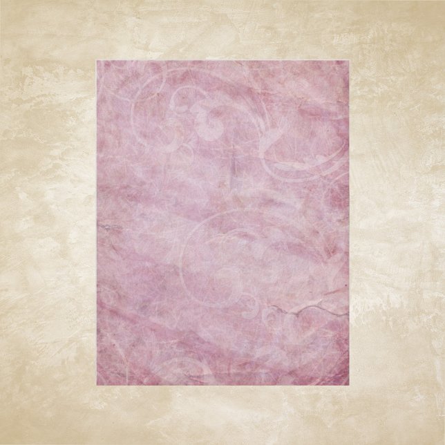 Pink Swirls Scrapbook Paper (Creator Uploaded)
