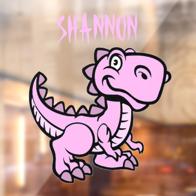Pink T Rex Dinosaur (Sheet 2)