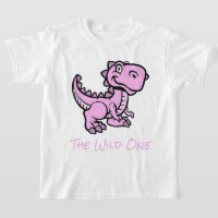 Pink T Rex Dinosaur Personalised Name