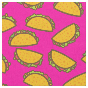 pink tacos fabric