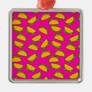 pink tacos metal tree decoration