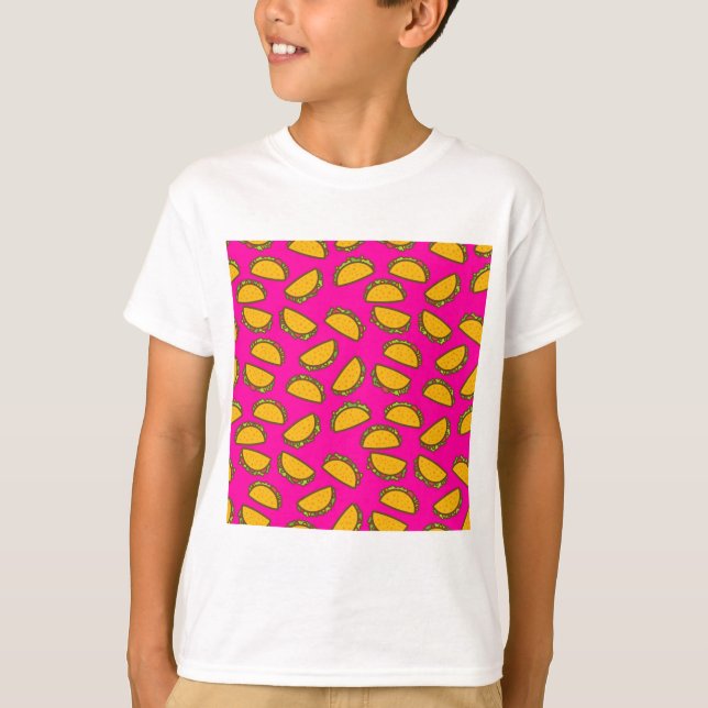 pink tacos T-Shirt (Front)