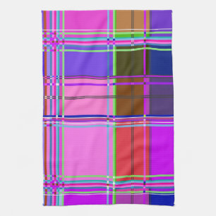 Pink tartan Fabric Pattern Cloth Madras