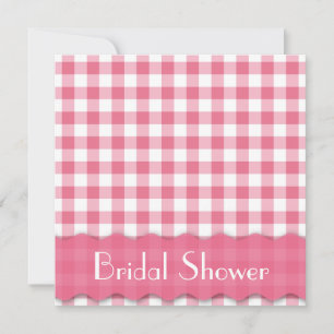 Pink Tea Party Bridal Shower Invitation