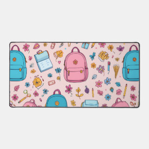 Pink Teacher Desk Mat, Classroom Decor Desk Mat, T Mat