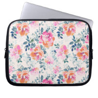 Pink & Teal Floral Pattern