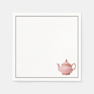 Pink Teapot  Napkin