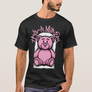 Pink Teddy Bear streetwear T-Shirt