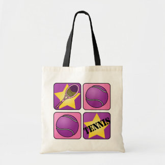 Pink Tennis Tote Bag