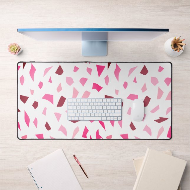 Pink Terrazzo  Desk Mat (Office 1)