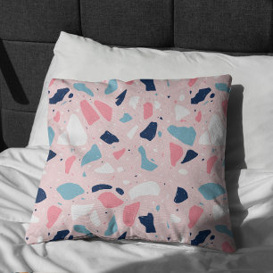 Pink Terrazzo Pattern Cushion