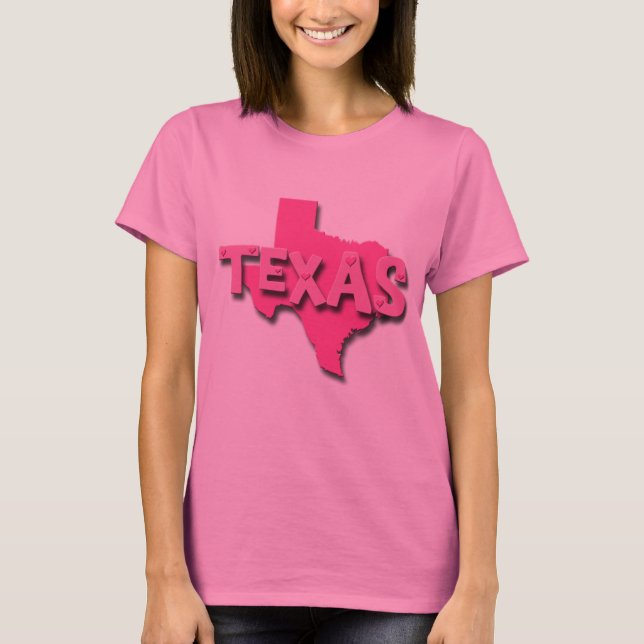 PINK TEXAS T-Shirt (Front)