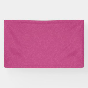 Pink textured surface with swirling pattern banner