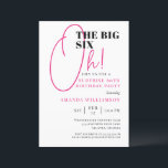 Pink The Big 60th Surprise Birthday Invitation<br><div class="desc">Pink The Big 60th Surprise Birthday Invitation
Your guests will know that this will be a special party by just looking at this invitation!</div>