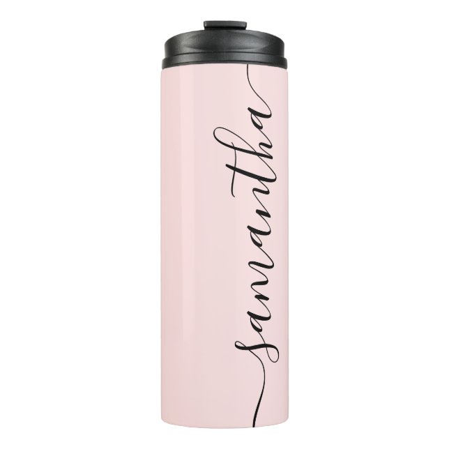 Pink Thermal Tumbler (Front)