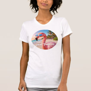 PINK THINKER - Flamingo PINK T-Shirt