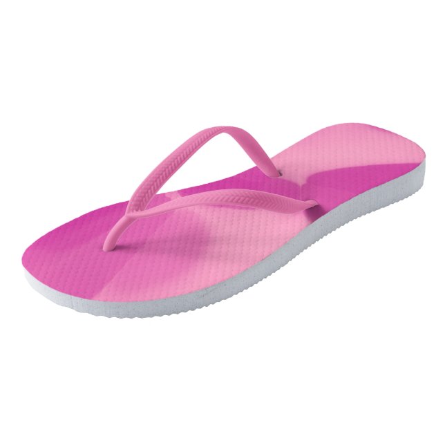 pink tie dye jandals (Angled)