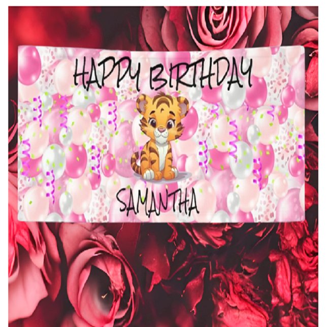 Pink Tiger Girl Banner (Creator Uploaded)