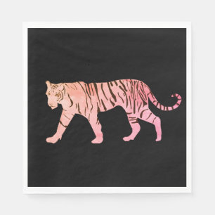 Pink Tiger Napkin