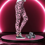 Pink Tiger Print<br><div class="desc">Pink leopard print leggings are a bold and fashionable choice with a vivid light Pink background and an intricate leopard print pattern. The unique combination of the striking Pink colour and the classic leopard print creates a captivating fusion of modern and animalistic aesthetics. These leggings are versatile, suitable for both...</div>