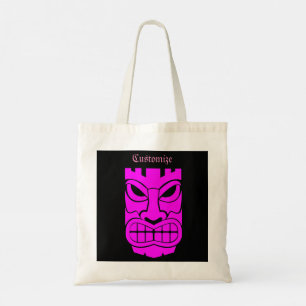 Pink Tiki Sculpture Thunder_Cove Tote Bag