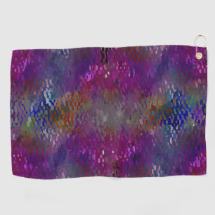 Pink to colourful scaly plaques and moth-eaten fau golf towel