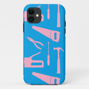 pink tools iphone case cover
