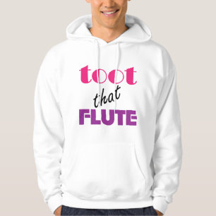 PINK TOOT THAT FLUTE HOODIE