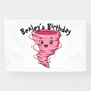Pink Tornado Banner