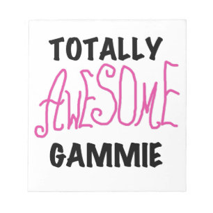 Pink Totally Awesome Gammie Gifts Notepad