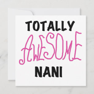 Pink Totally Awesome Nani T-shirts and Gifts