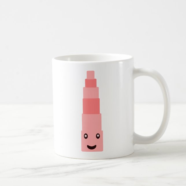 "Pink tower" Montessori Coffee Mug (Right)
