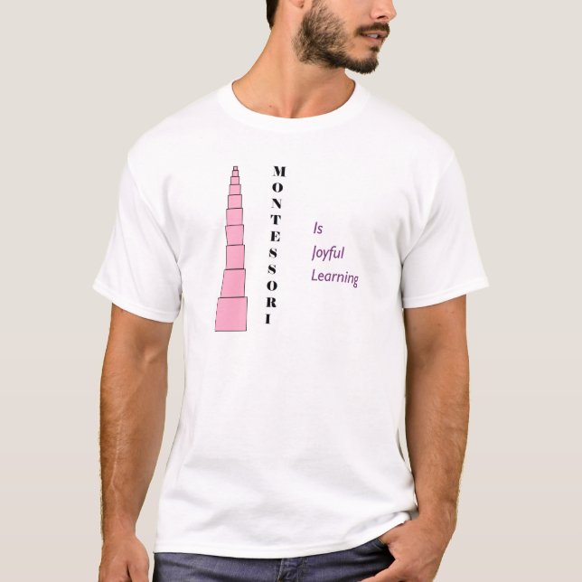 Pink Tower T-Shirt (Front)