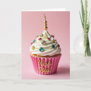 Pink Treat Birthday Card