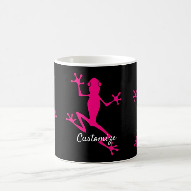 Pink Tree Frog Thunder_Cove  Coffee Mug (Center)