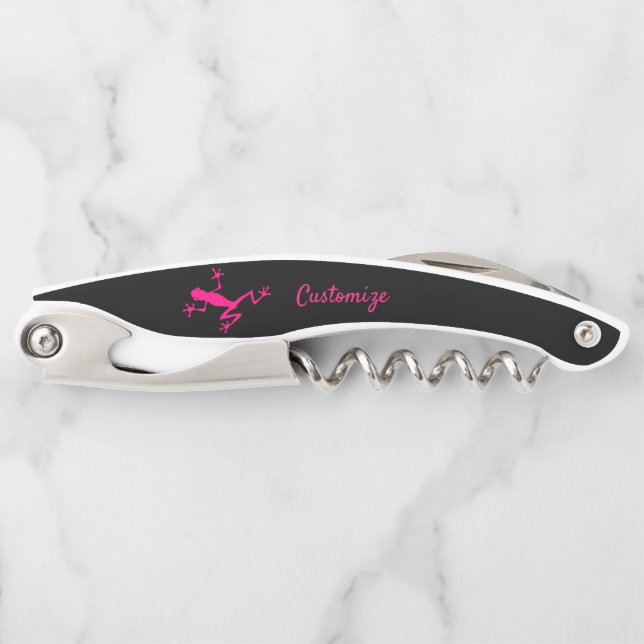 Pink Tree Frog Thunder_Cove Corkscrew (Front)
