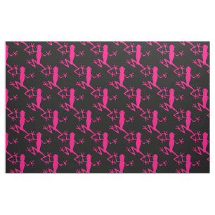 Pink Tree Frog Thunder_Cove Fabric