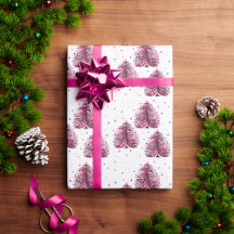 Pink Tree Girly Christmas Tree Gift