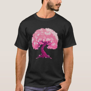 Pink tree of life cherry blossom T-Shirt