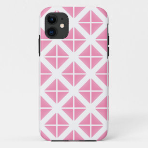 Pink Trendy Triangle Pattern Case-Mate iPhone Case