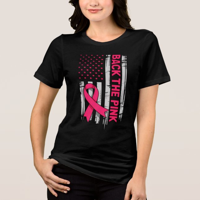 PINK Tri-Blend SHIRT (Front)