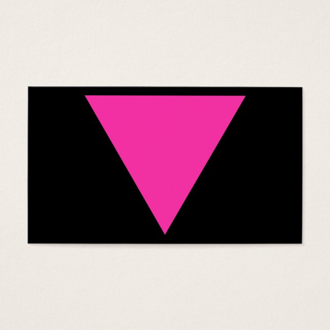 pink triangle (Front)