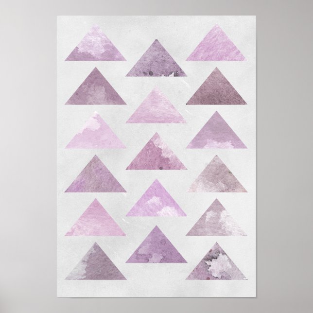 Pink Triangles Poster (Front)
