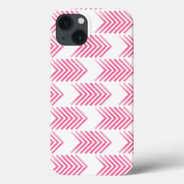 Pink Tribal Arrow Pattern Case-Mate iPhone Case (Back)