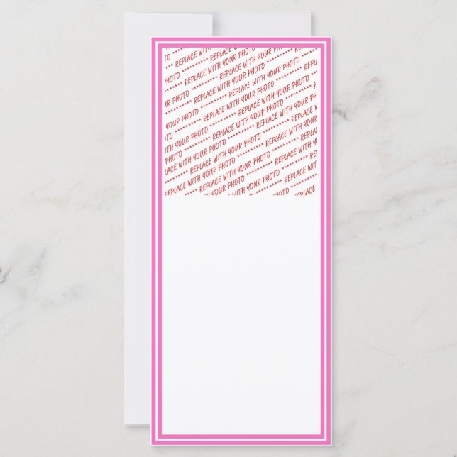 Pink Trimmed Border Template (Front)