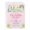 Pink Tropical Floral Aloha Luau Birthday Party